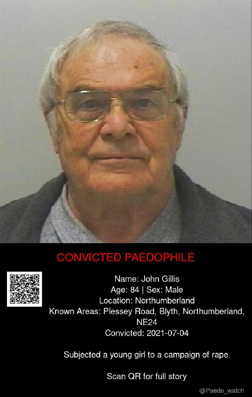 John Gillis 84 from #Northumberland - 04/07/21
