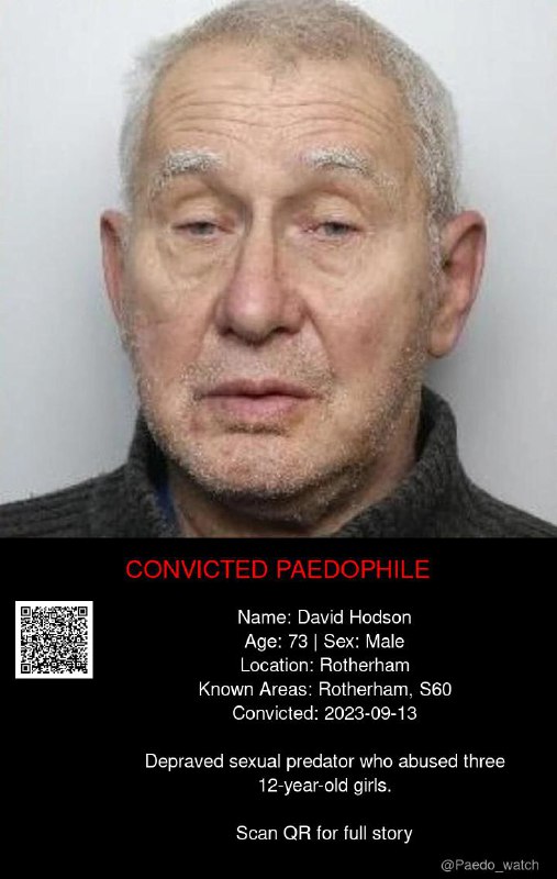 David Hodson 73 from #Rotherham - 13/09/23