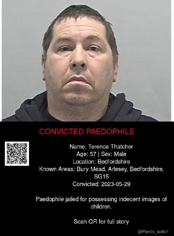 Terence Thatcher 57 from #Bedfordshire - 29/05/23