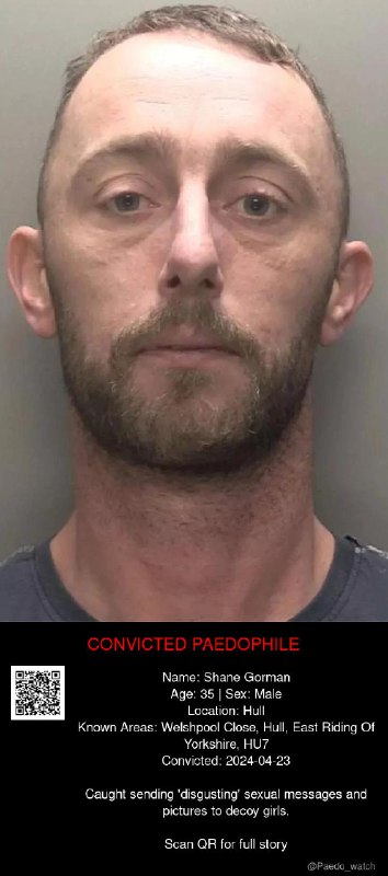Shane Gorman 35 from #Hull - 23/04/24