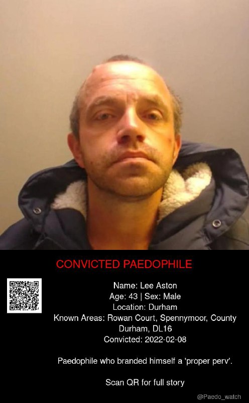 Lee Aston 43 from #Durham - 08/02/22