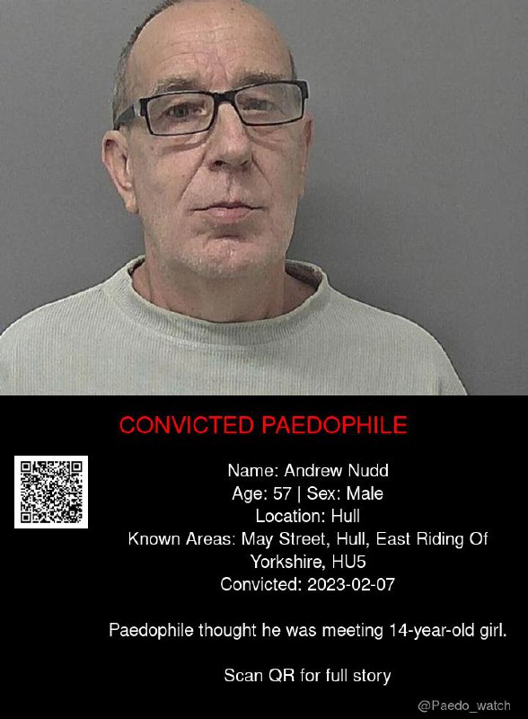 Andrew Nudd 57 from #Hull - 07/02/23