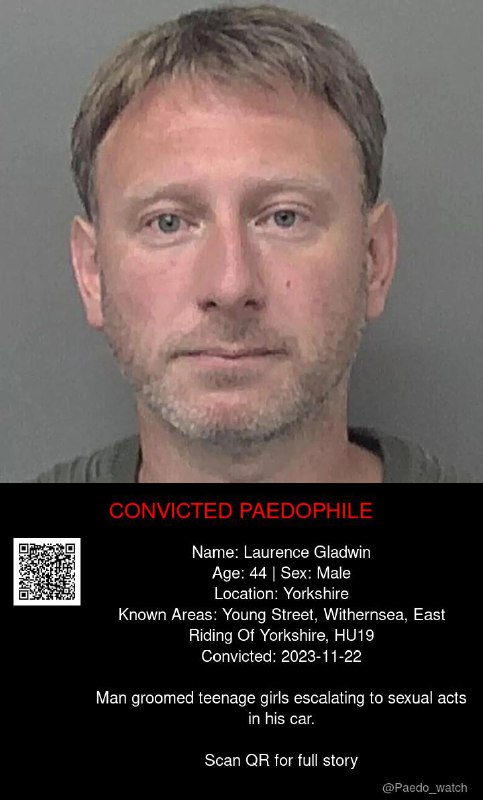 Laurence Gladwin 44 from #Yorkshire - 22/11/23