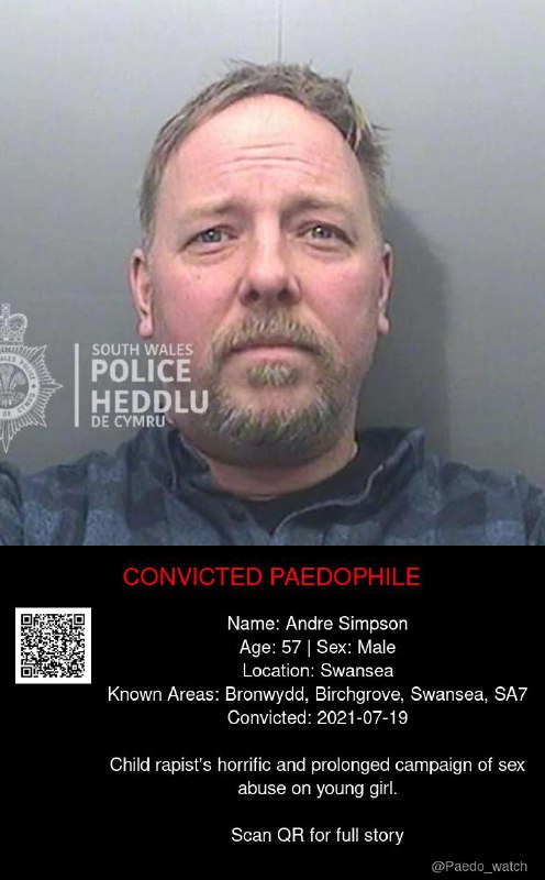 Andre Simpson 57 from #Swansea - 19/07/21