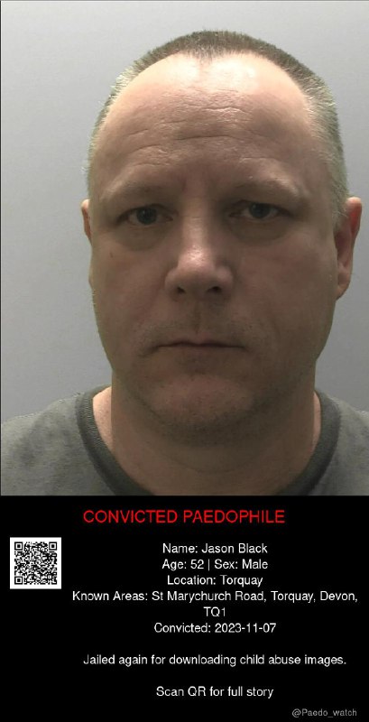 Jason Black 52 from #Torquay - 07/11/23