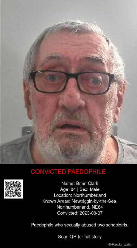 Brian Clark 84 from #Northumberland - 07/08/23