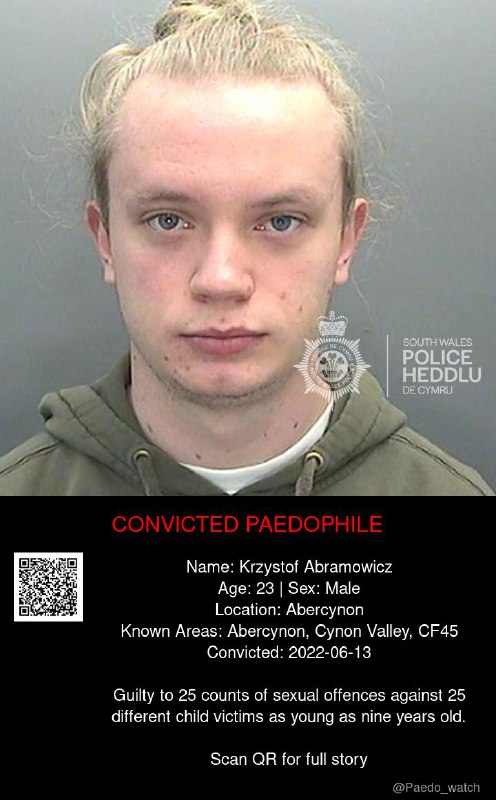 Krzystof Abramowicz 23 from #Abercynon - 13/06/22