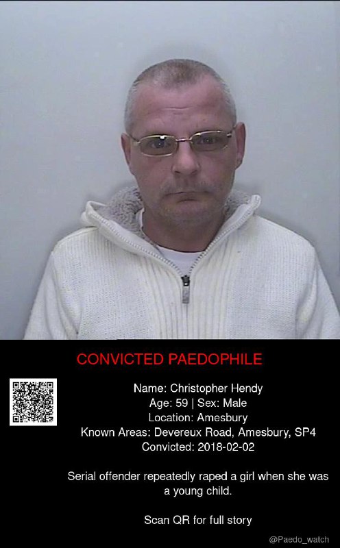 Christopher Hendy 59 from #Amesbury - 02/02/18