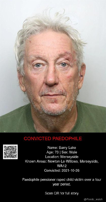 Barry Lake 73 from #Merseyside - 26/10/21