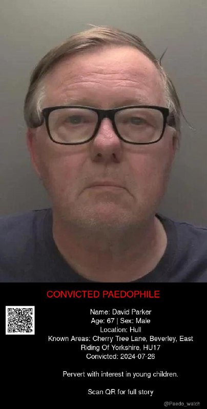 David Parker 67 from #Hull - 26/07/24
