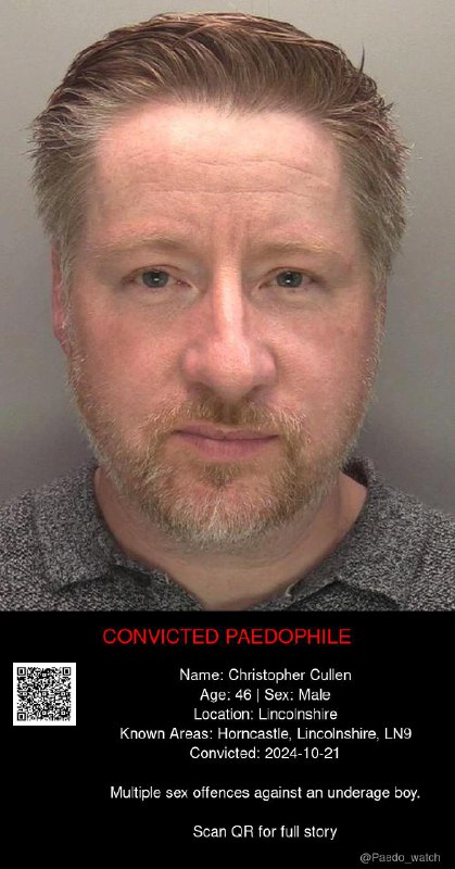 Christopher Cullen 46 from #Lincolnshire - 21/10/24