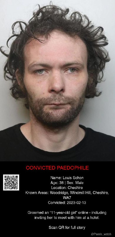 Louis Schon 38 from #Cheshire - 13/02/23