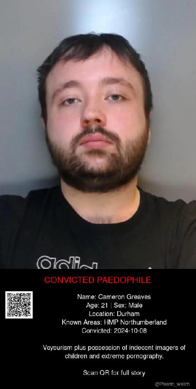 Cameron Greaves 21 from #Durham - 08/10/24