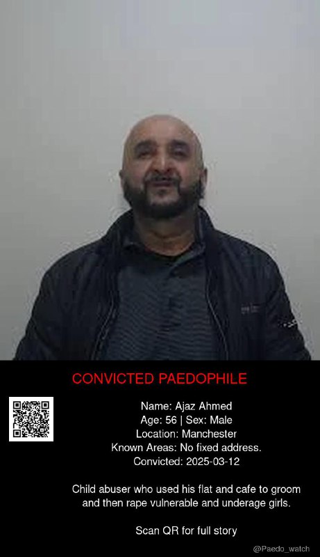 Ajaz Ahmed 56 from #Manchester - 12/03/25