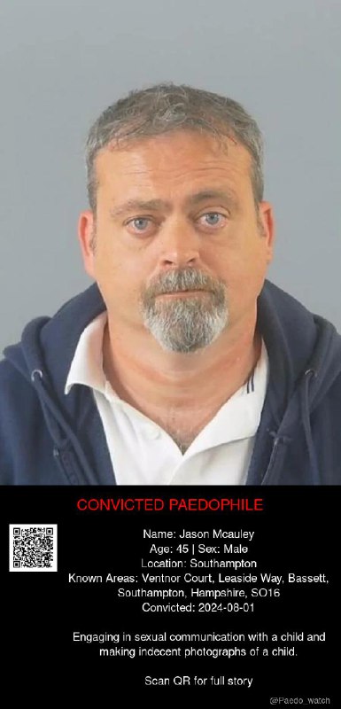 Jason Mcauley 45 from #Southampton - 01/08/24