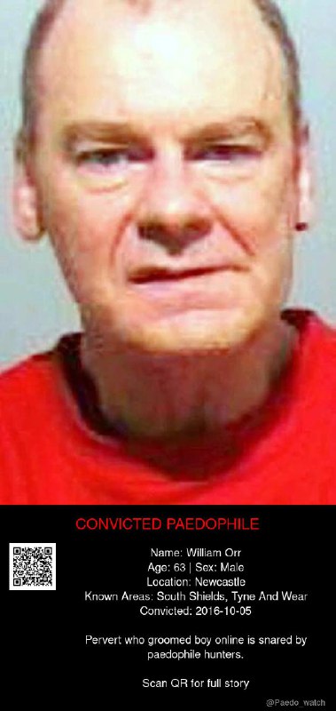 William Orr 63 from #Newcastle - 05/10/16