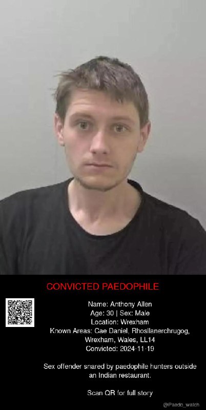 Anthony Allen 30 from #Wrexham - 19/11/24