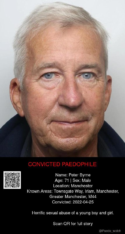Peter Byrne 71 from #Manchester - 25/04/22