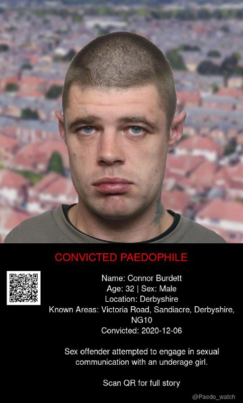 Connor Burdett 32 from #Derbyshire - 06/12/20