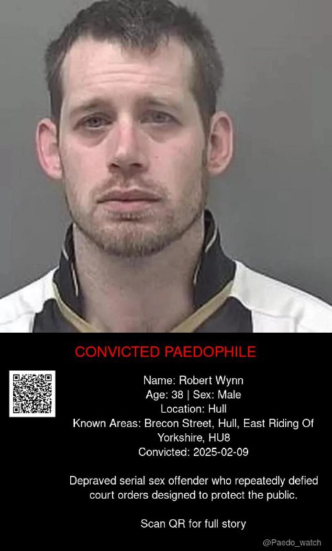 Robert Wynn 38 from #Hull - 09/02/25