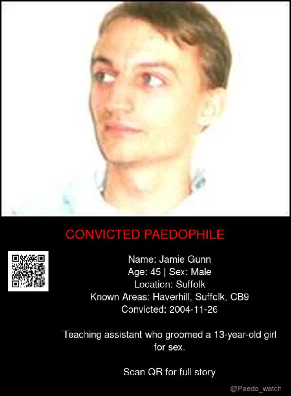 Jamie Gunn 45 from #Suffolk - 26/11/04
