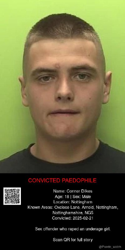 Conner Dilkes 18 from #Nottingham - 21/02/25