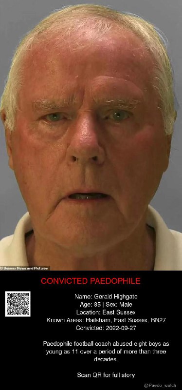 Gerald Highgate 85 from #East Sussex - 27/09/22