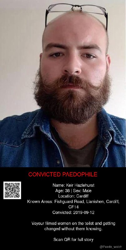 Keir Hazlehurst 38 from #Cardiff - 12/09/19