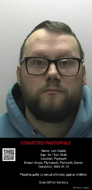 Levi Caddy 34 from #Plymouth - 12/01/24