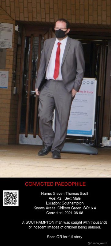 Steven Thomas Scott 42 from #Southampton - 08/06/21