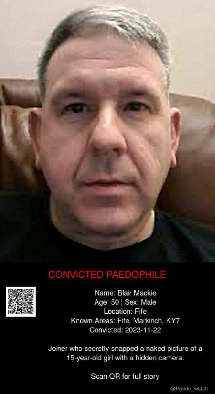 Blair Mackie 50 from #Fife - 22/11/23