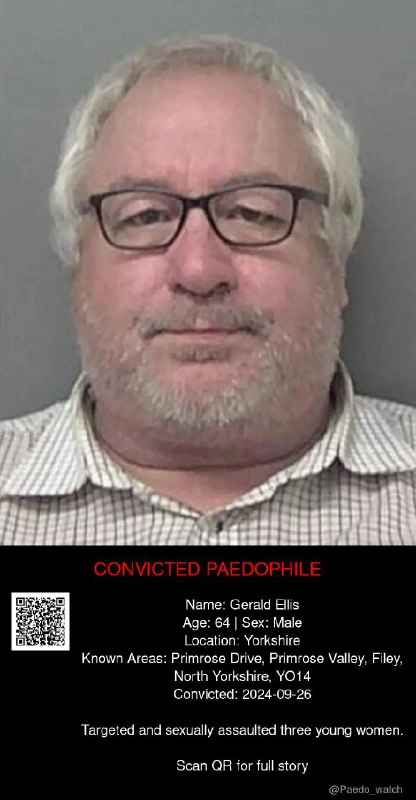 Gerald Ellis 64 from #Yorkshire - 26/09/24