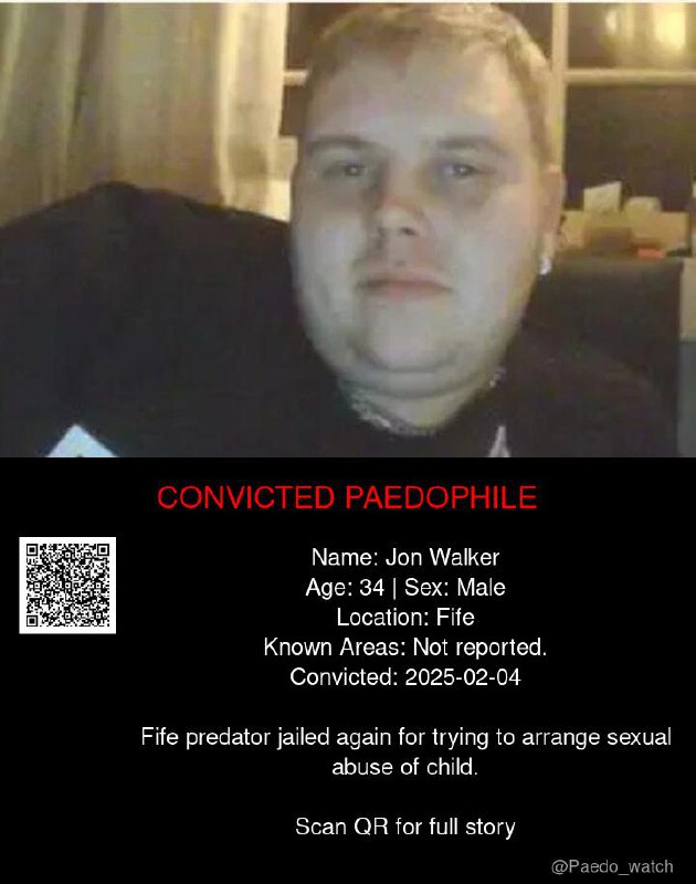 Jon Walker 34 from #Fife - 04/02/25