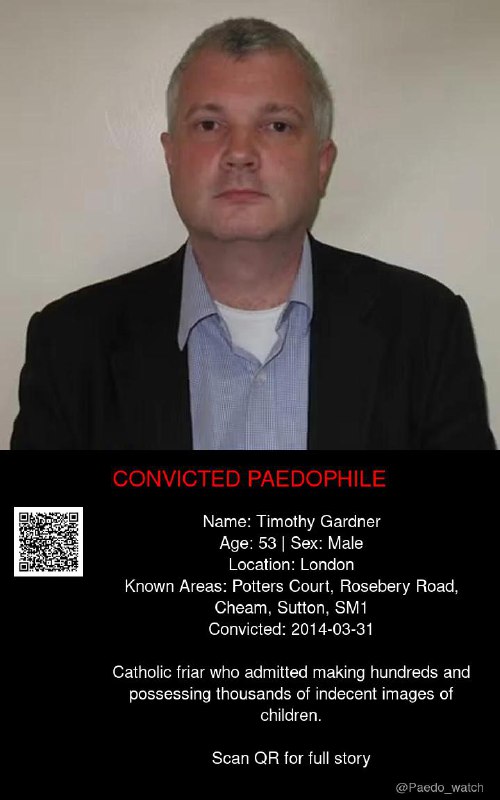 Timothy Gardner 53 from #London - 31/03/14