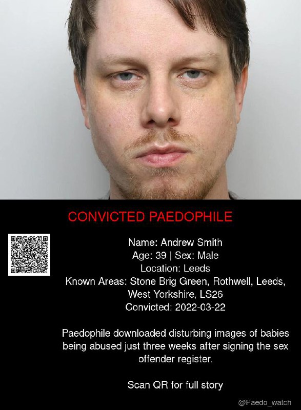 Andrew Smith 39 from #Leeds - 22/03/22
