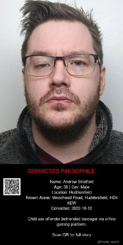 Andrew Stratford 38 from #Huddersfield - 12/10/22