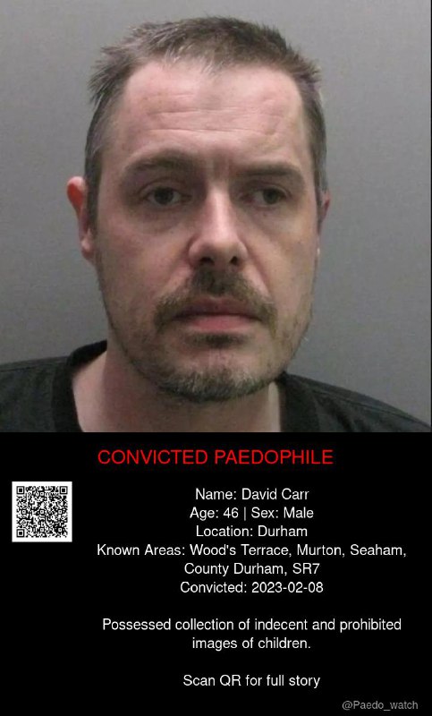 David Carr 46 from #Durham - 08/02/23