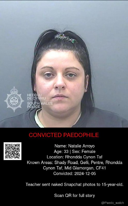 Natalie Arroyo 33 from #Rhondda Cynon Taf - 05/12/24