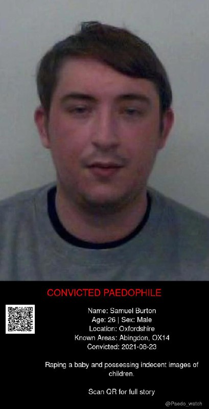 Samuel Burton 26 from #Oxfordshire - 23/08/21