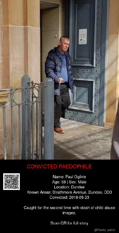 Paul Ogilvie 58 from #Dundee - 23/05/18