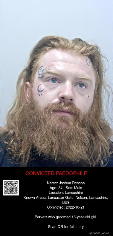 Joshua Denson 34 from #Lancashire - 21/10/22