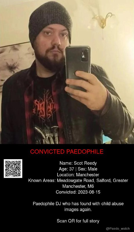 Scot Reedy 37 from #Manchester - 15/08/23