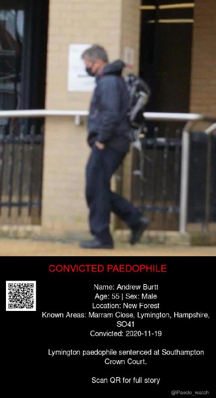 Andrew Burtt 55 from #New Forest - 19/11/20