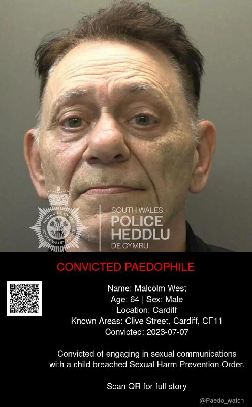 Malcolm West 64 from #Cardiff - 07/07/23
