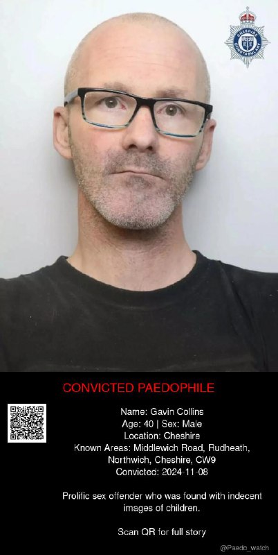 Gavin Collins 40 from #Cheshire - 08/11/24