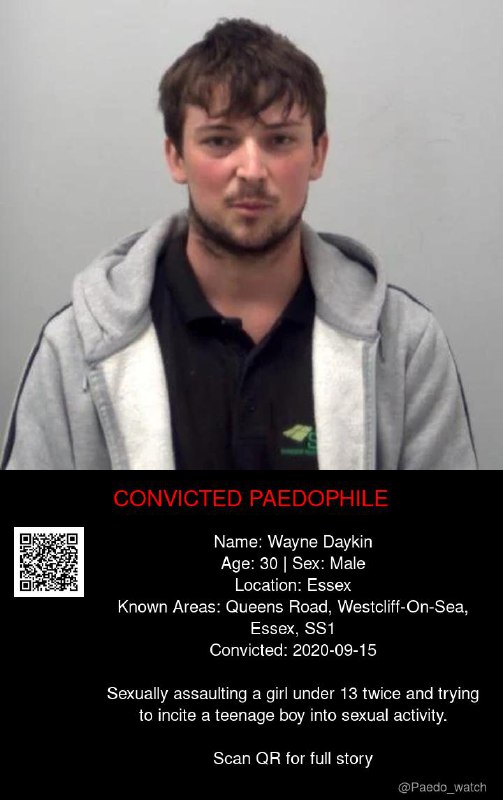 Wayne Daykin 30 from #Essex - 15/09/20