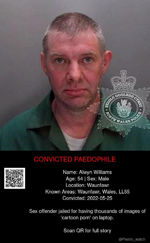 Alwyn Williams 54 from #Waunfawr - 25/05/22