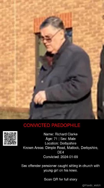 Richard Clarke 71 from #Derbyshire - 09/01/24