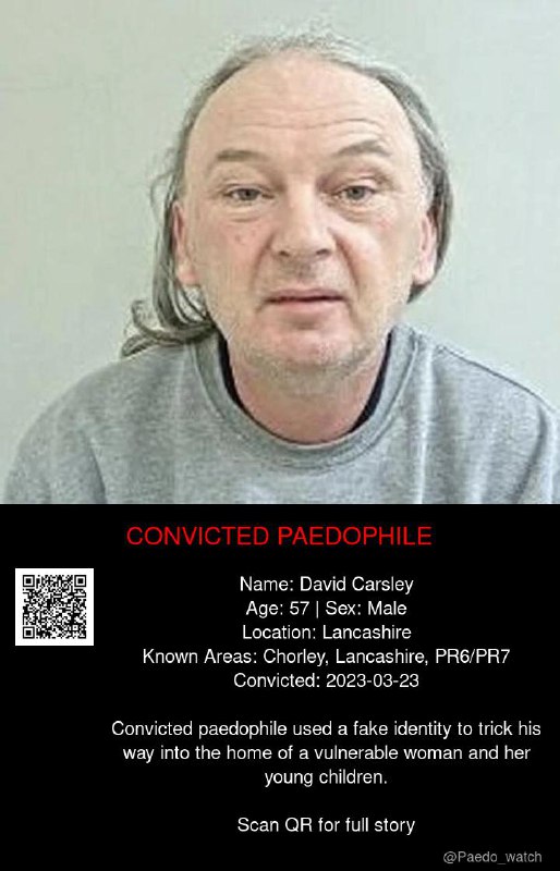 David Carsley 57 from #Lancashire - 23/03/23