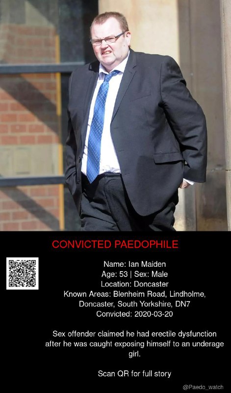 Ian Maiden 53 from #Doncaster - 20/03/20